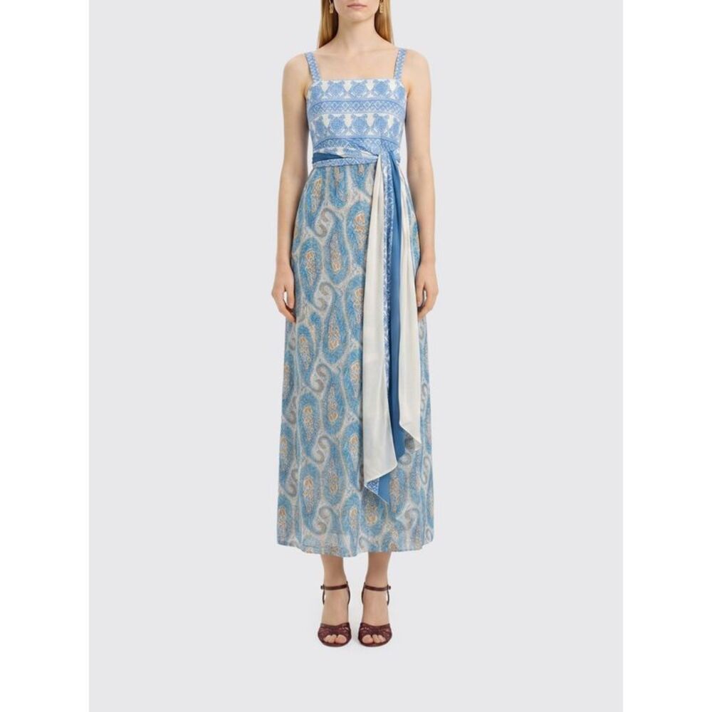 Etro Women Etro Viscose Midi Dress With Paisley Print